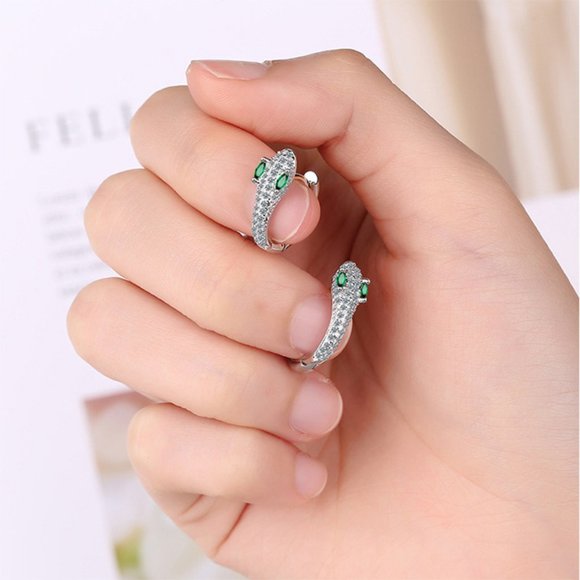 Snake Earrings - Picture 8 of 9